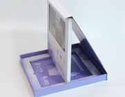 Подарка брошюры ЛКД шестиугольника ВИФ поздравительные открытки изготовленного на заказ видео- изготовленного на заказ видео- 7&quot; перезаряжаемые батареи лития