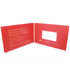 Стиль визитных карточек ХД ИПС ЛКД видео- искусственный с бумажным материалом