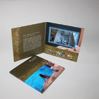 видео экрана касания 3Д аудио ЛКД в поздравительной открытке брошюры ХД печати для дела