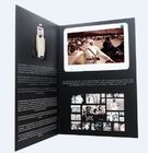 Буклет печатания CMYK видео-, почтоотправитель lcd видео- для подарка приглашения дела