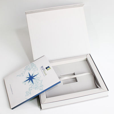 Customized Video In Print Brochure Multimedia Electronic LCD Gift Box Magnetic Switch