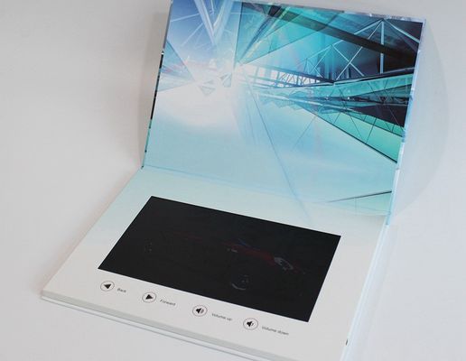 Почтоотправитель lcd рекламы видео-, визитные карточки lcd видео- для справедливого дисплея