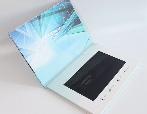Почтоотправитель lcd рекламы видео-, визитные карточки lcd видео- для справедливого дисплея