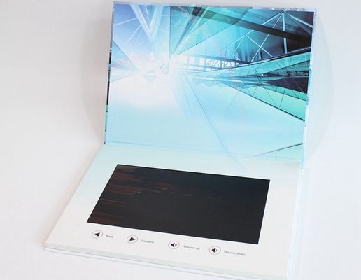Почтоотправитель lcd рекламы видео-, визитные карточки lcd видео- для справедливого дисплея