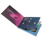 поздравительные открытки подарка видео- брошюры 2ГБ ЛКД изготовленные на заказ 7&quot; перезаряжаемые батареи лития