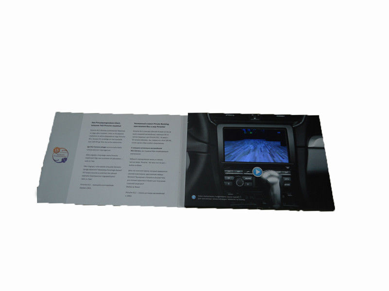 Экран изготовления Frofessional построенный в карточке LCD бумаги видео- для рекламировать, промотирование, подарки