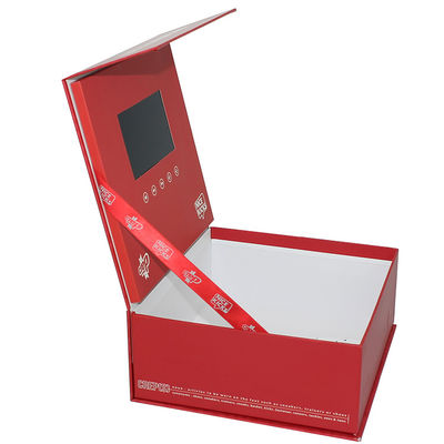 VIF Popular Custom 10.1 Inch Tft Lcd Screen Video Brochure Box / Video Card Video Brochure