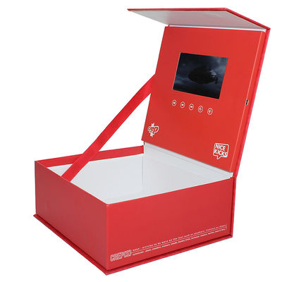 VIF Popular Custom 10.1 Inch Tft Lcd Screen Video Brochure Box / Video Card Video Brochure