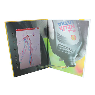 VIF Popular Custom 10.1 Inch Tft Lcd Screen Video Brochure Box / Video Card Video Brochure