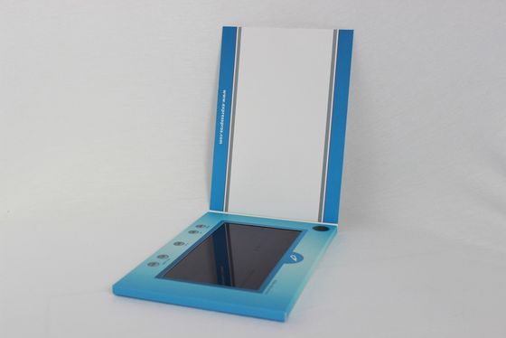 7 inch 8 GB Video Booklet For Gift / Fair Display , ON / OFF Button Switch