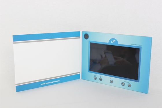 7 inch 8 GB Video Booklet For Gift / Fair Display , ON / OFF Button Switch