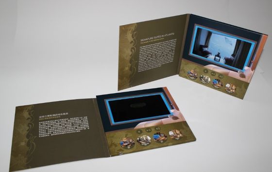 promotion LCD Sreen Video Wedding Invitations for Gifts , Custom Logo / Video